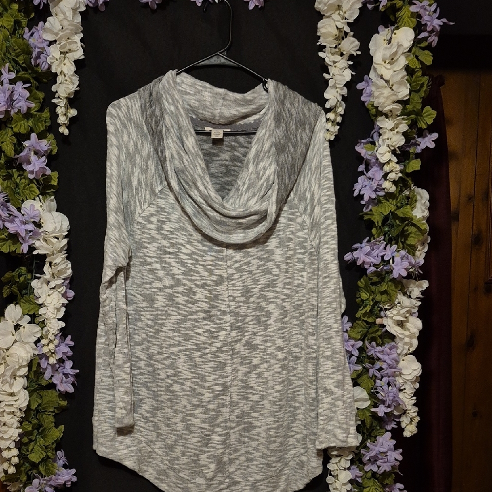 Westbound Heather Gray Knit Top